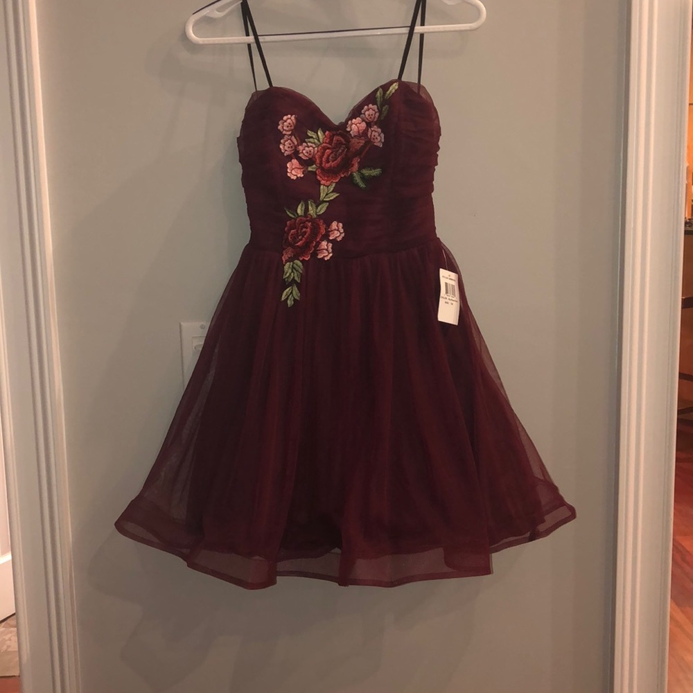 Beautiful red dress